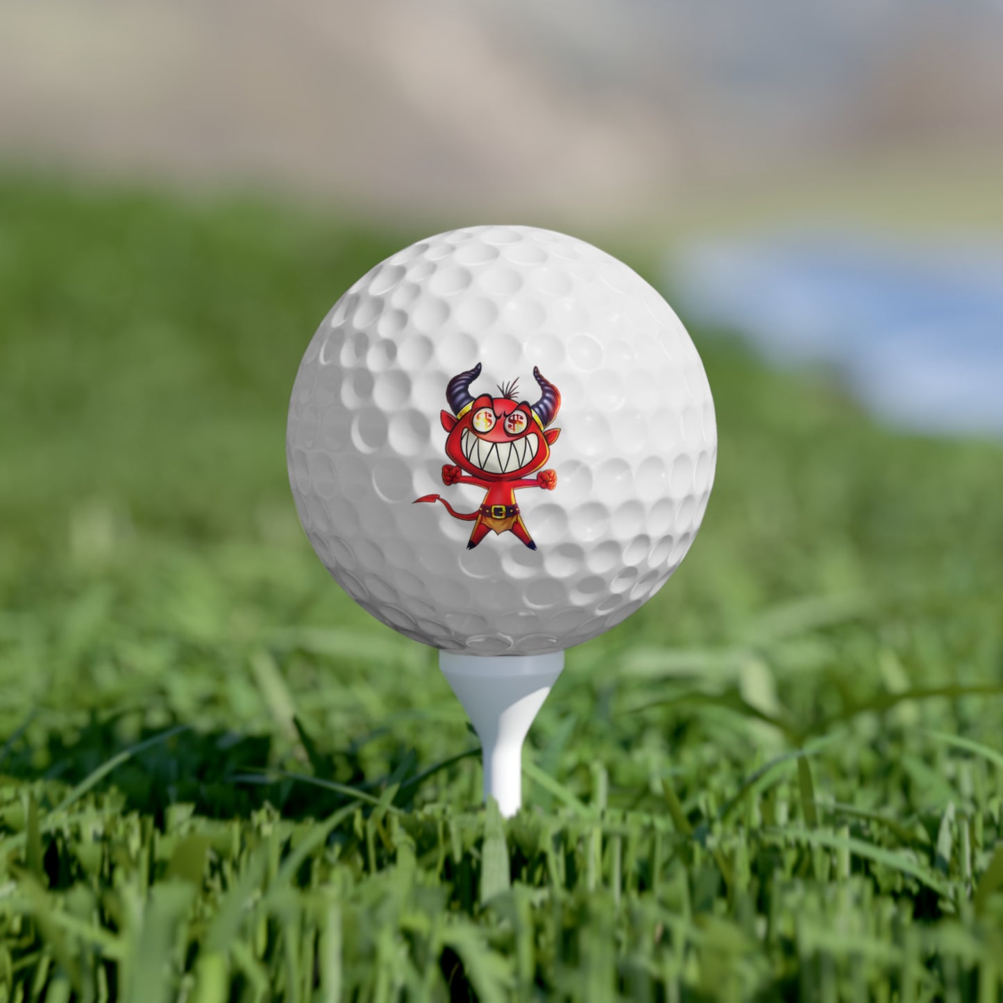Devil's Lock Golf Balls - 6 Pack