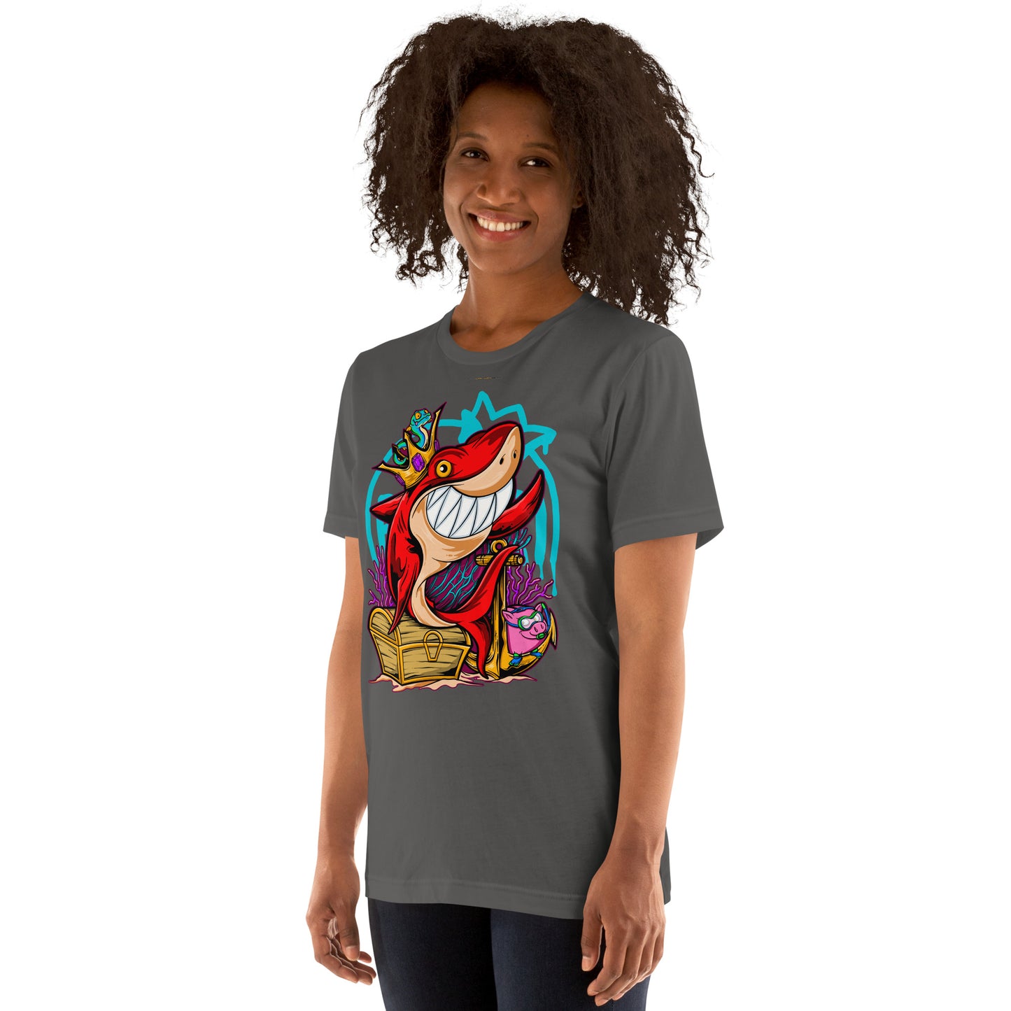 T-shirt unisexe Shark's Lock