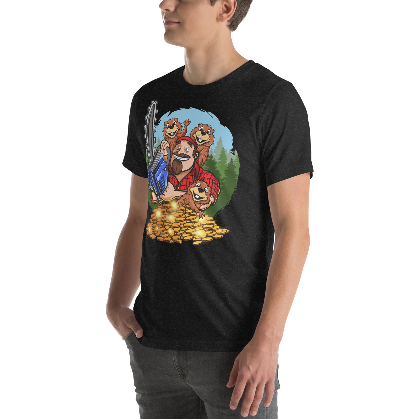 T-shirt unisexe Timber Jack Going Wilder
