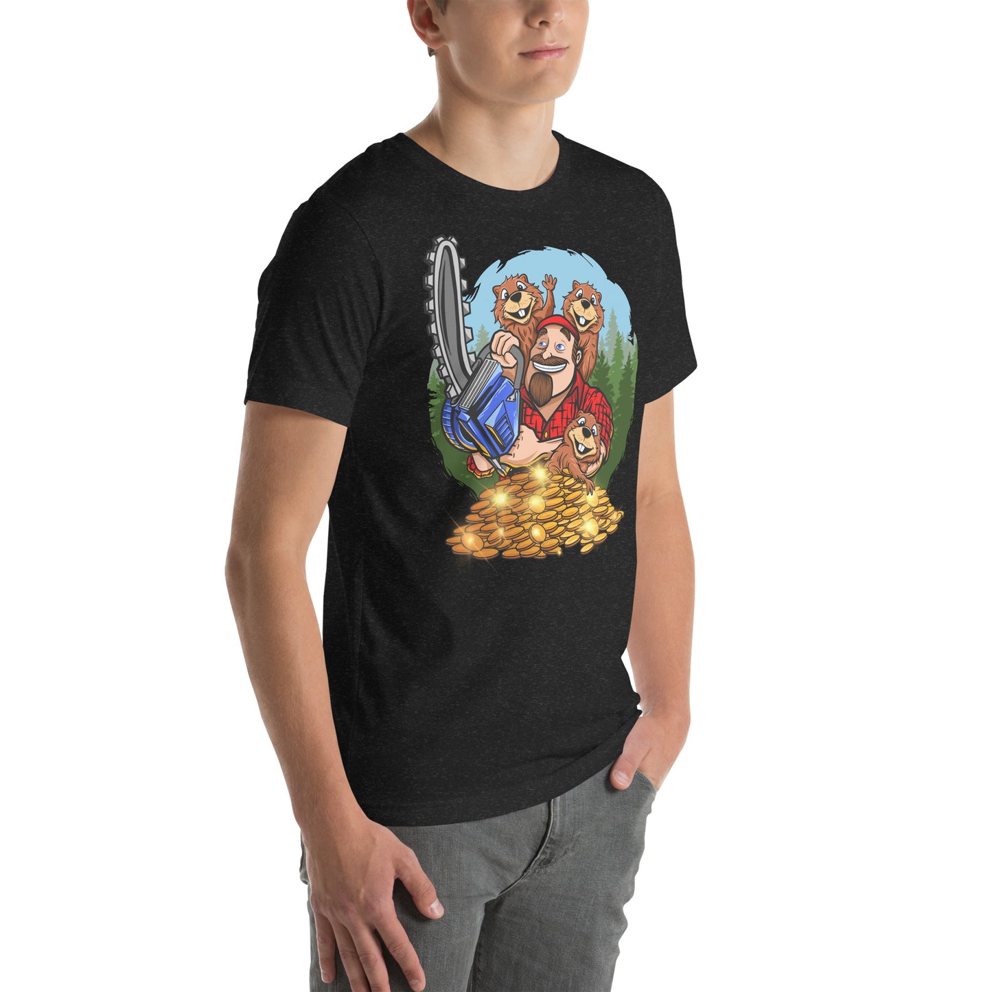 T-shirt unisexe Timber Jack Going Wilder