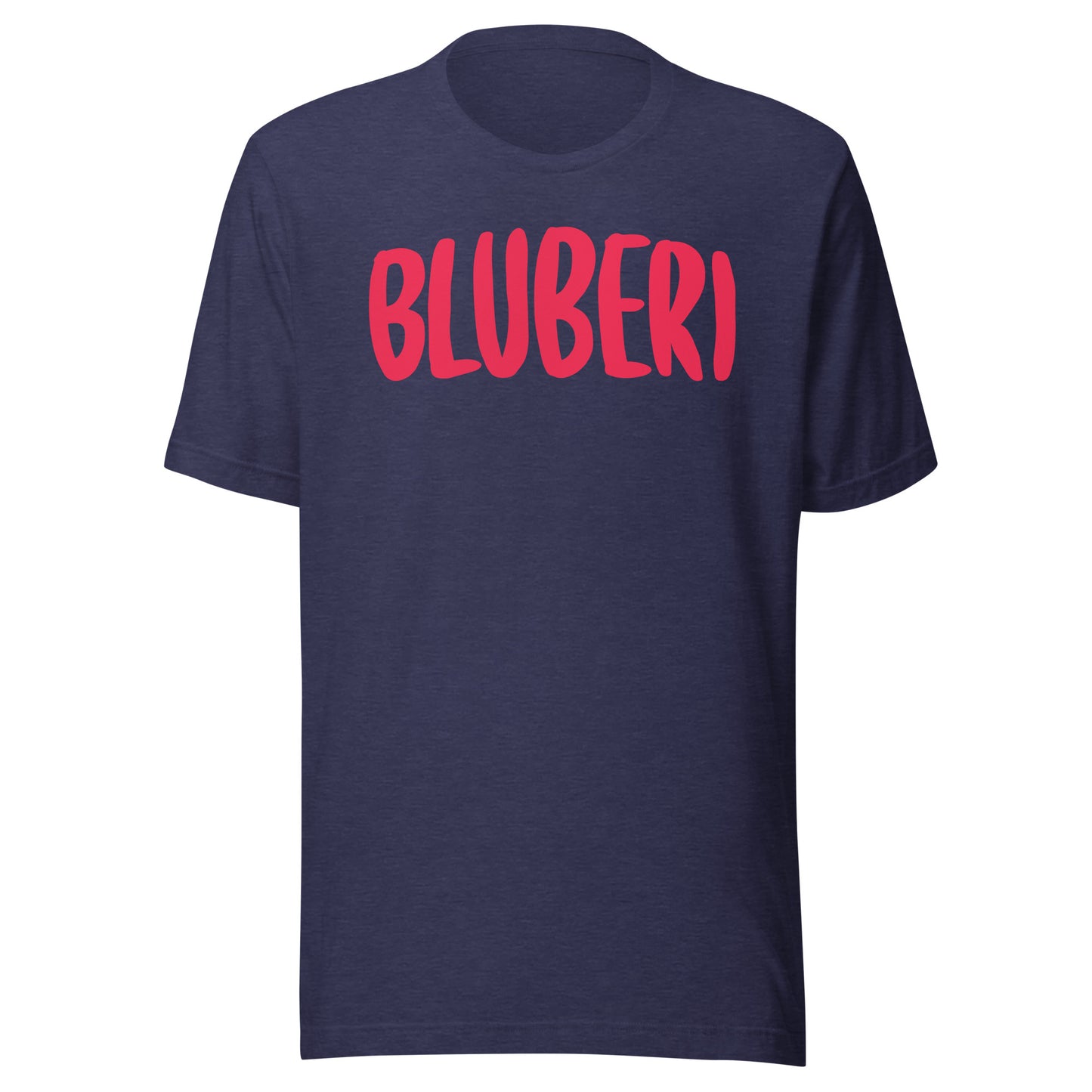 T-shirt unisexe avec le nom Bluberi