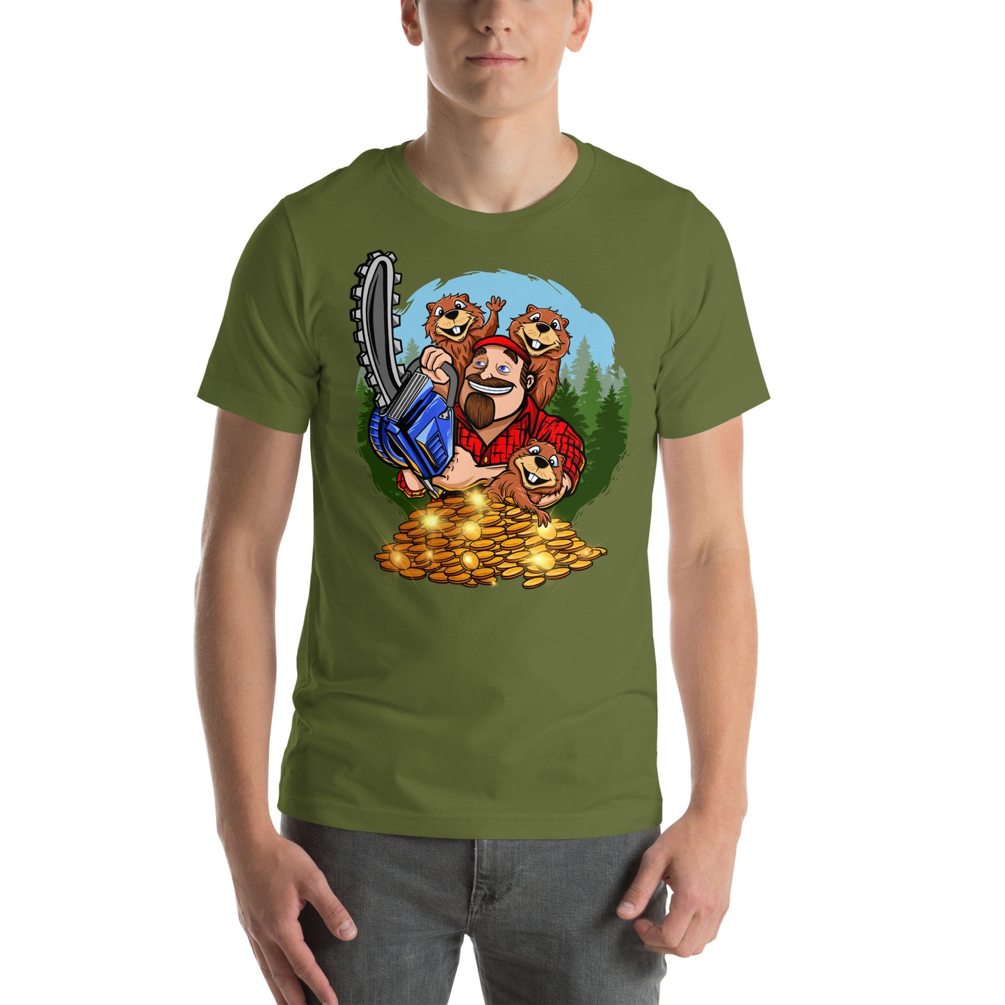 T-shirt unisexe Timber Jack Going Wilder