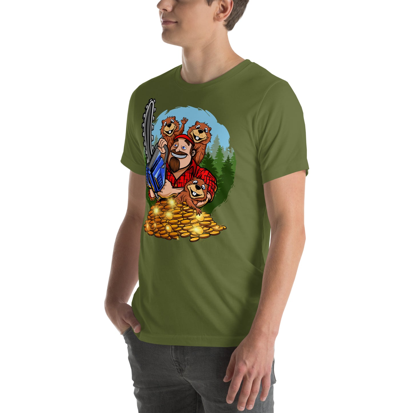 T-shirt unisexe Timber Jack Going Wilder