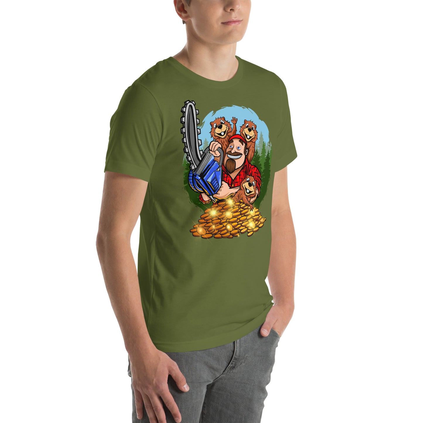 T-shirt unisexe Timber Jack Going Wilder