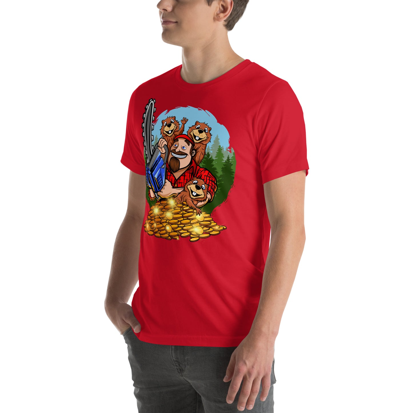 T-shirt unisexe Timber Jack Going Wilder