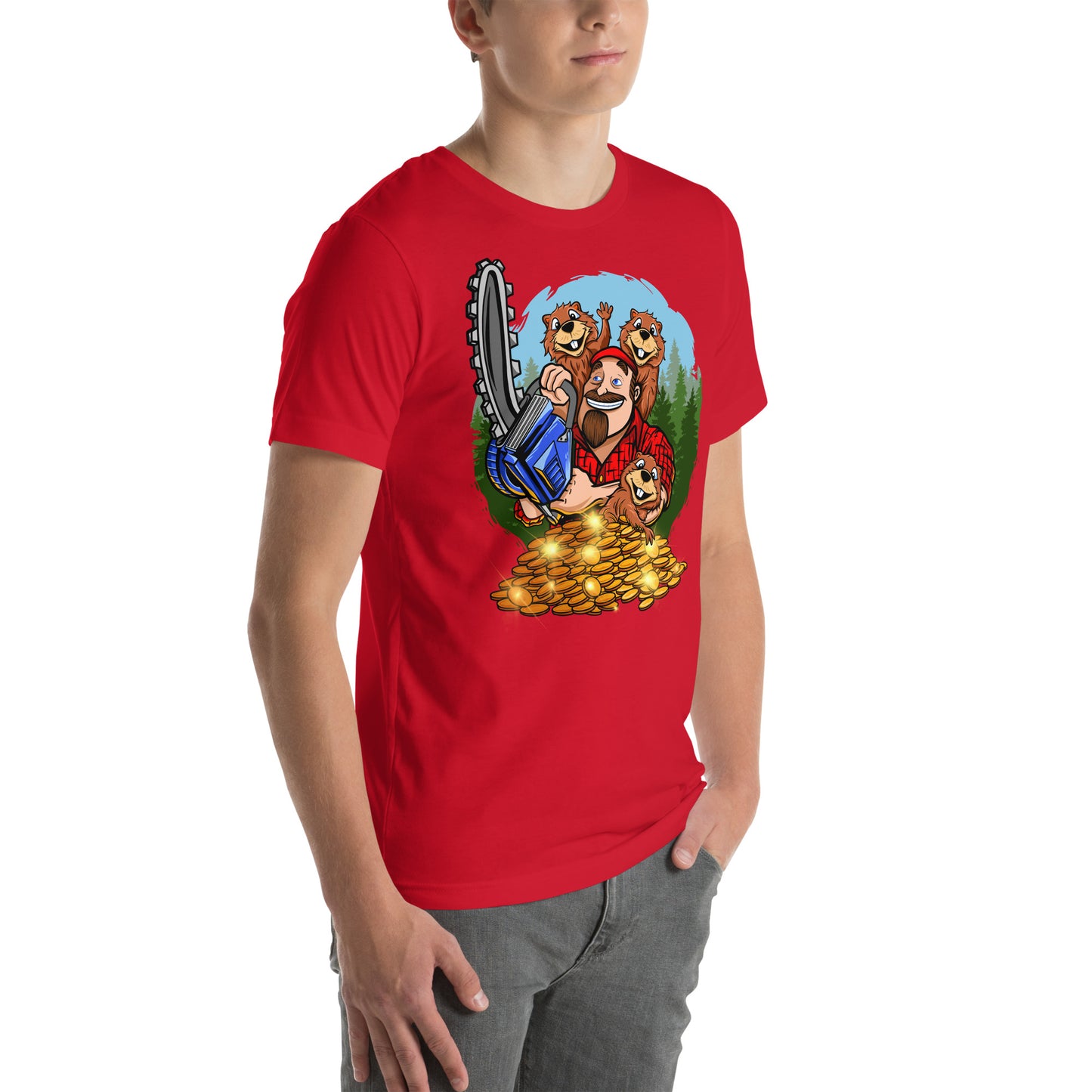 T-shirt unisexe Timber Jack Going Wilder