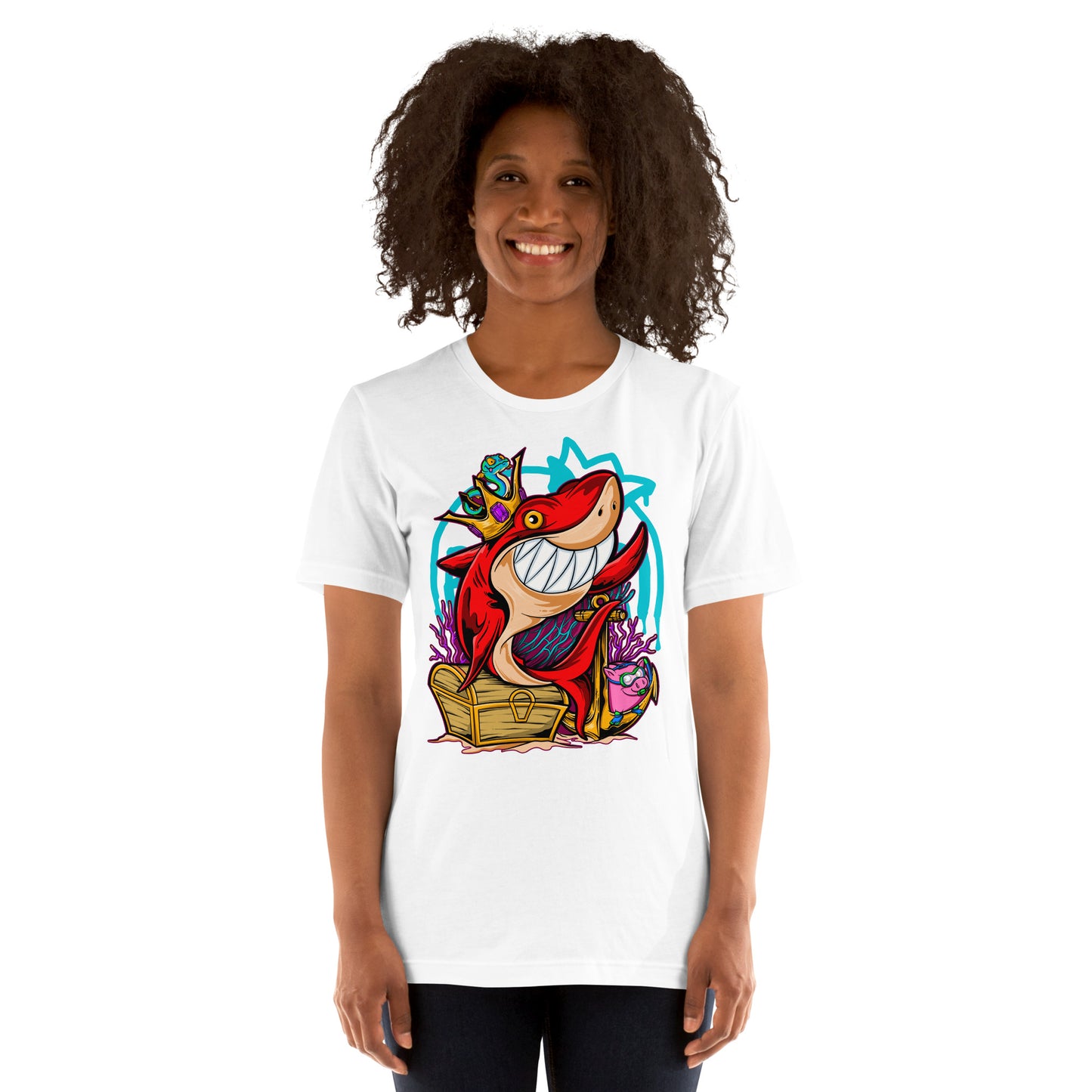 T-shirt unisexe Shark's Lock
