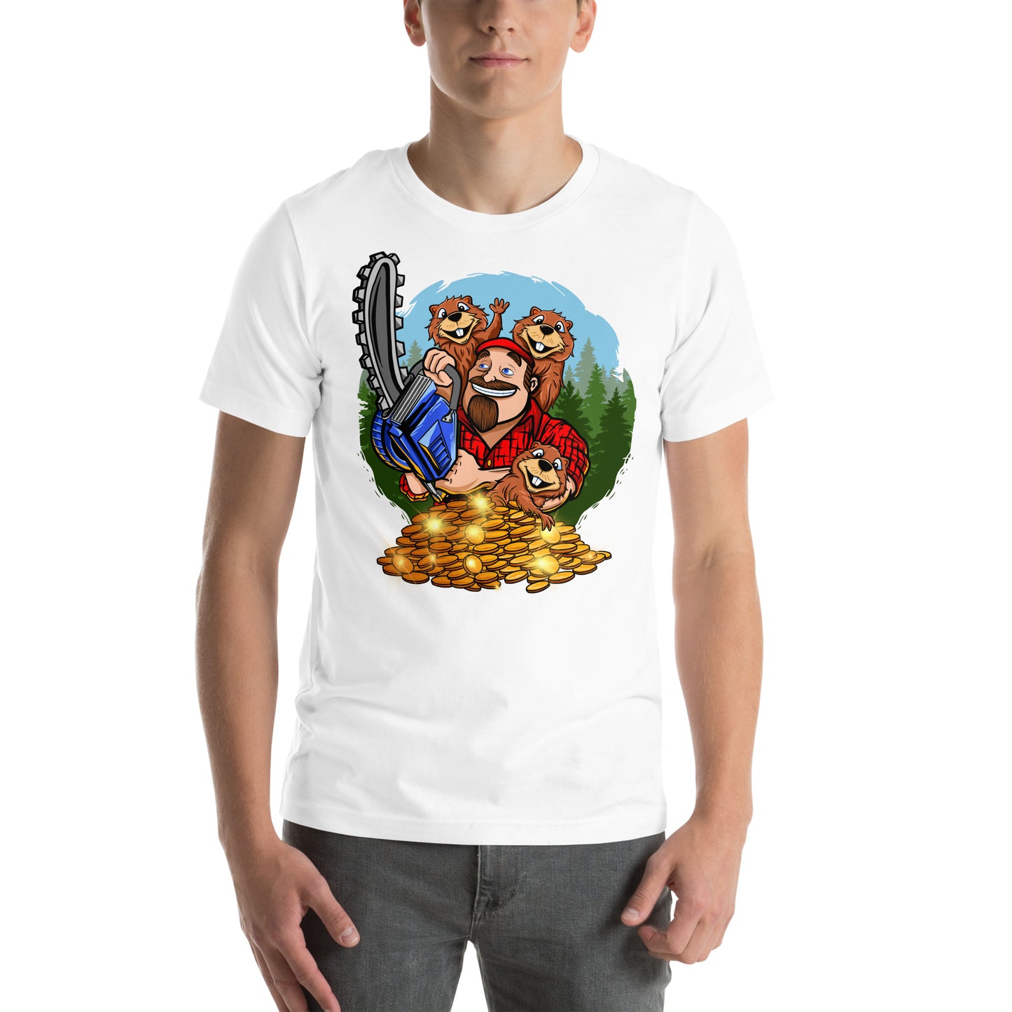 T-shirt unisexe Timber Jack Going Wilder