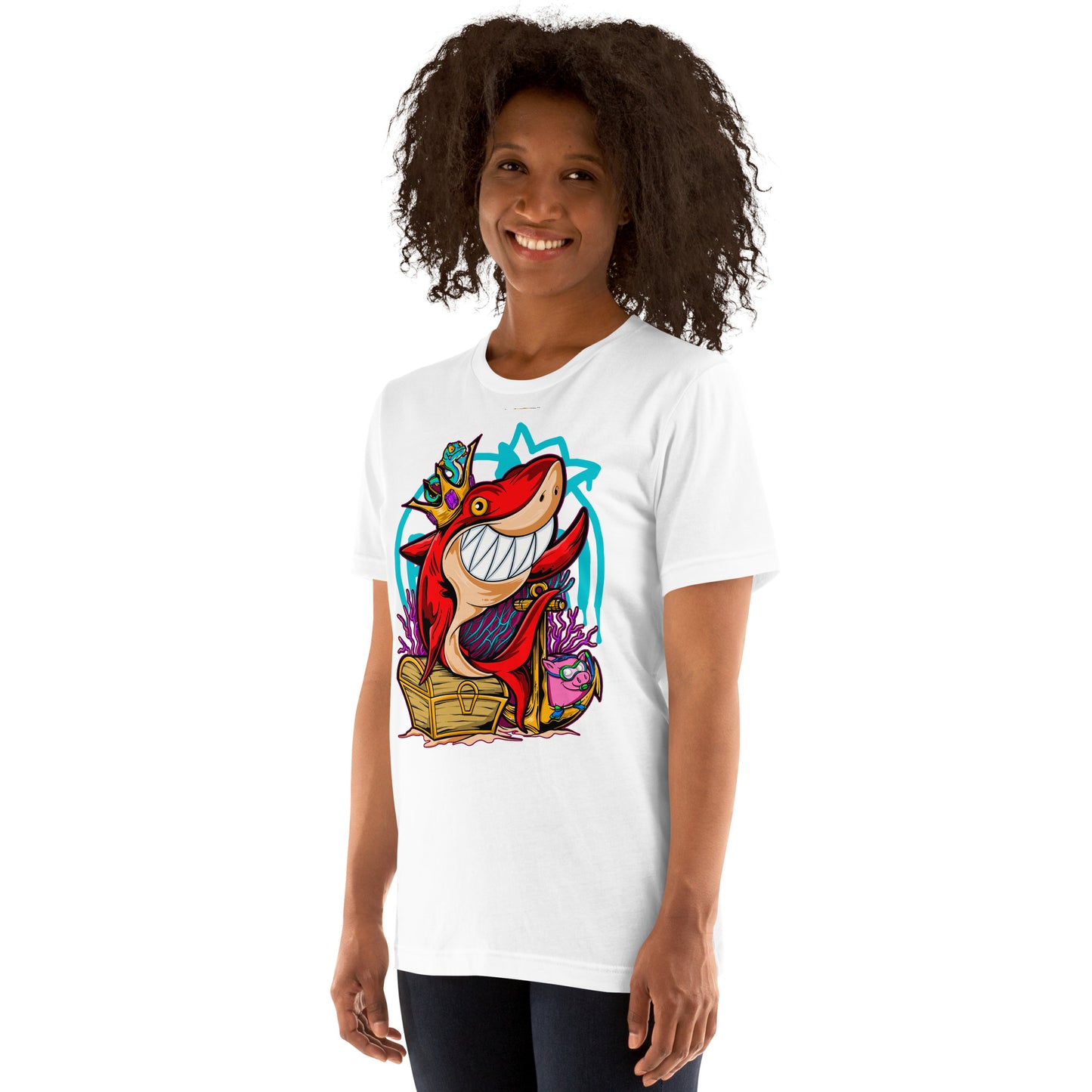 T-shirt unisexe Shark's Lock