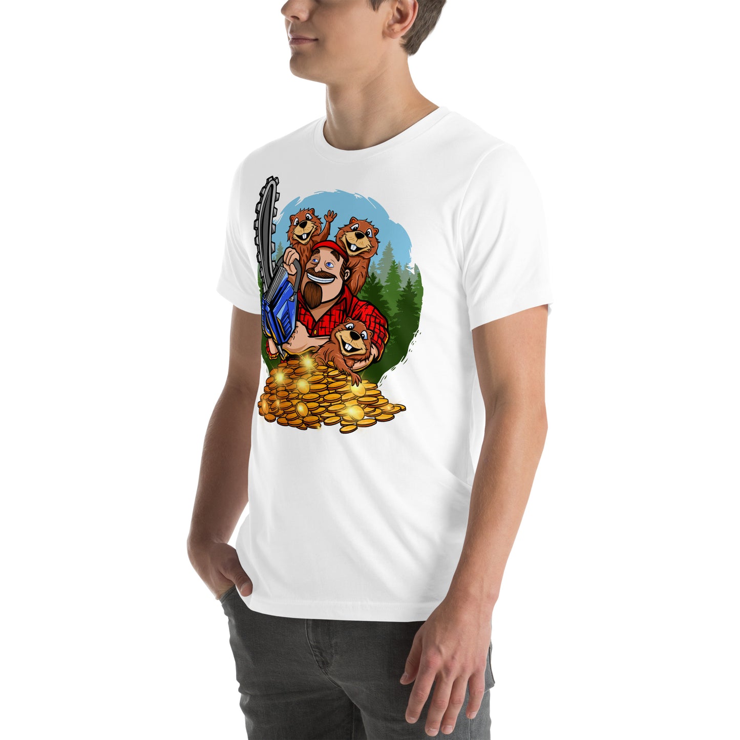 T-shirt unisexe Timber Jack Going Wilder