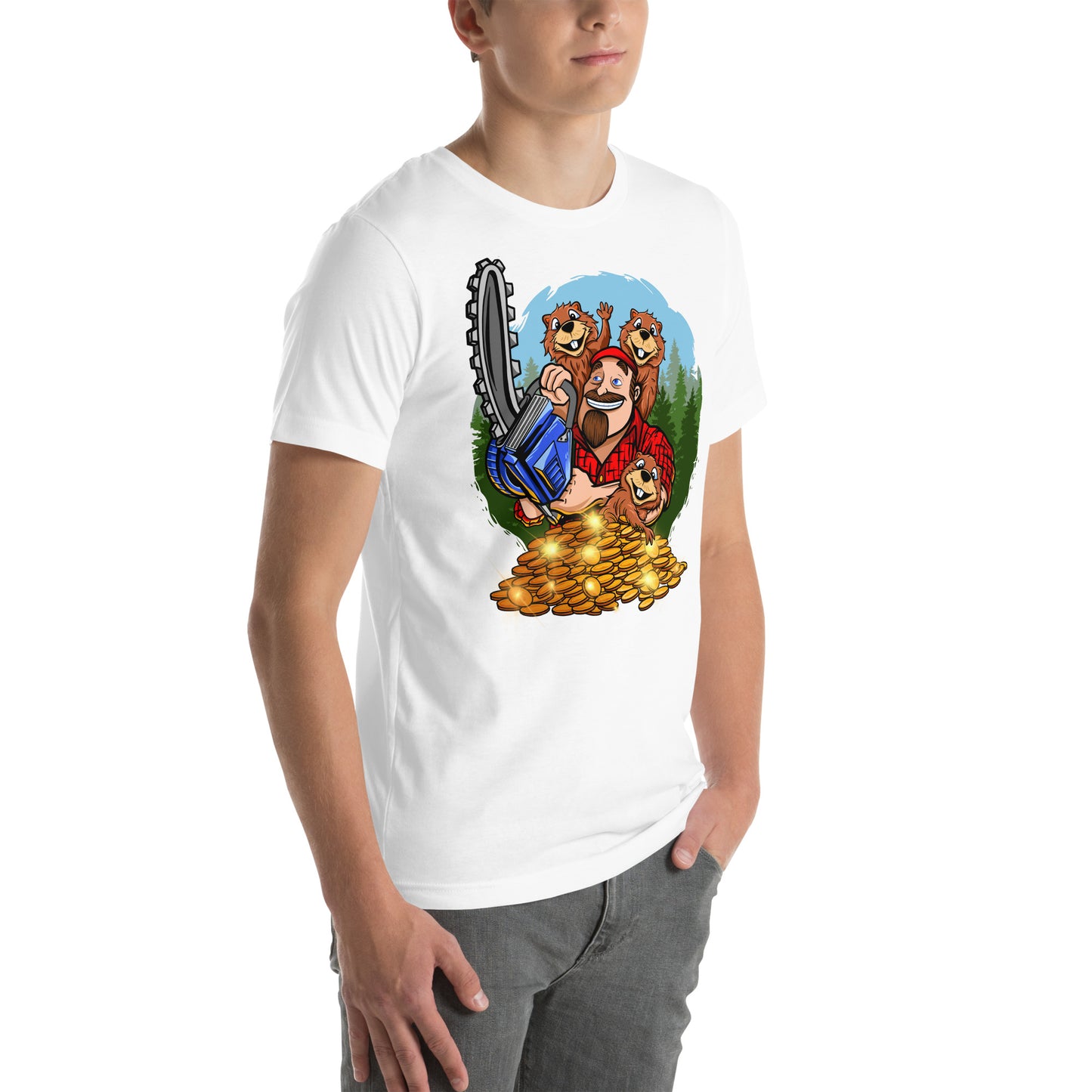 T-shirt unisexe Timber Jack Going Wilder