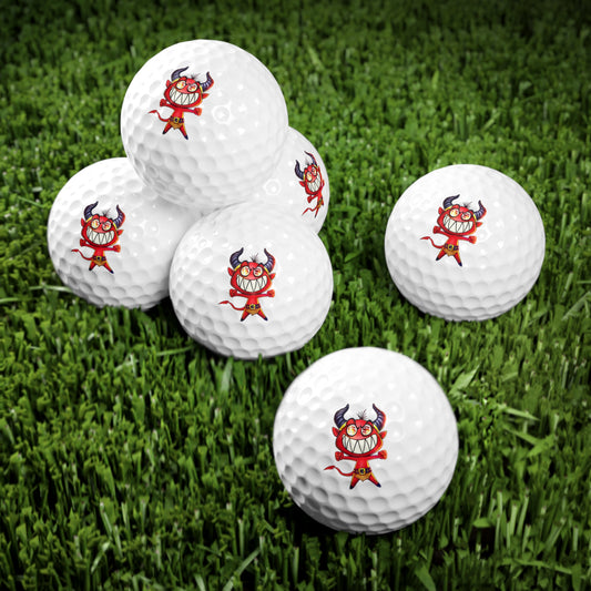 Devil's Lock Golf Balls - 6 Pack
