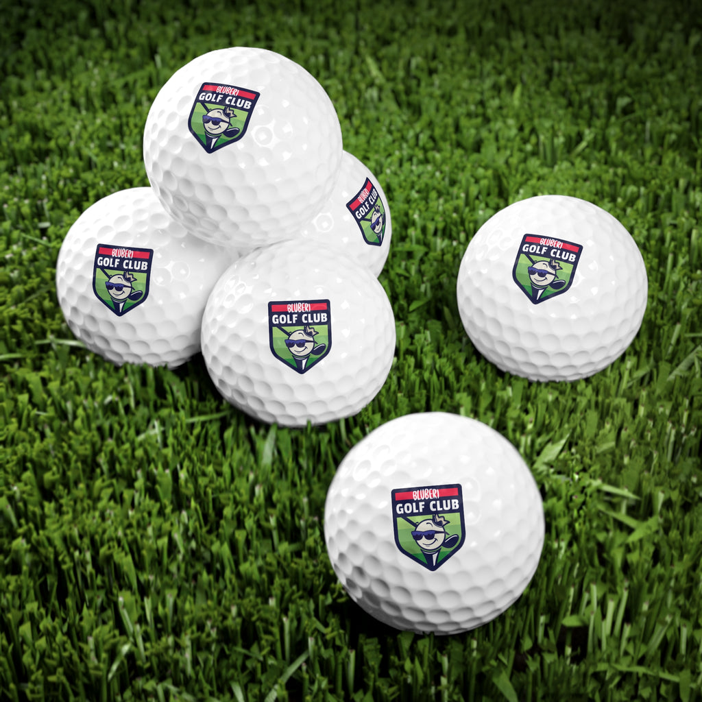 Bluberi Golf Club Balls - 6 Pack
