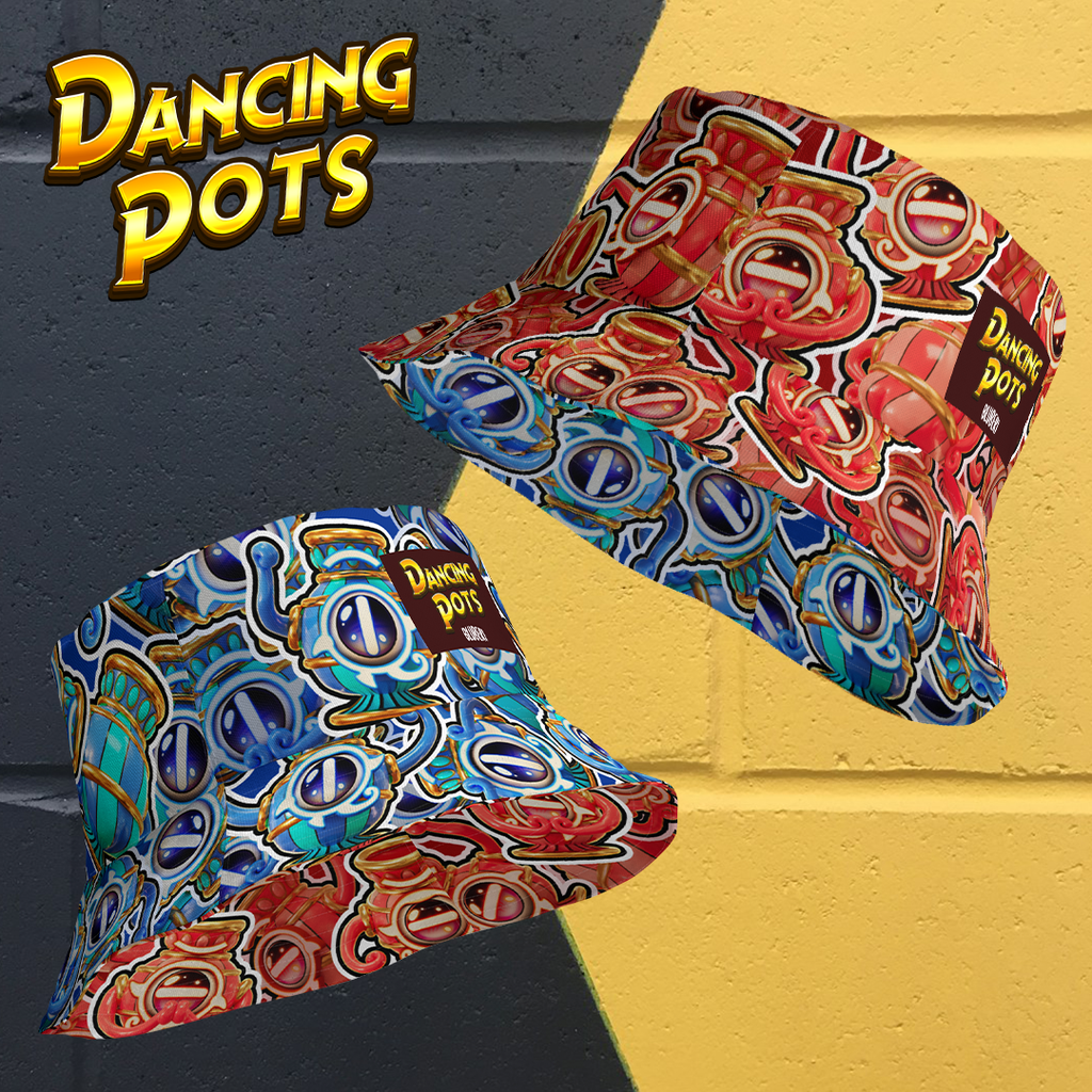 Chapeau de pêche réversible Dancing Pots