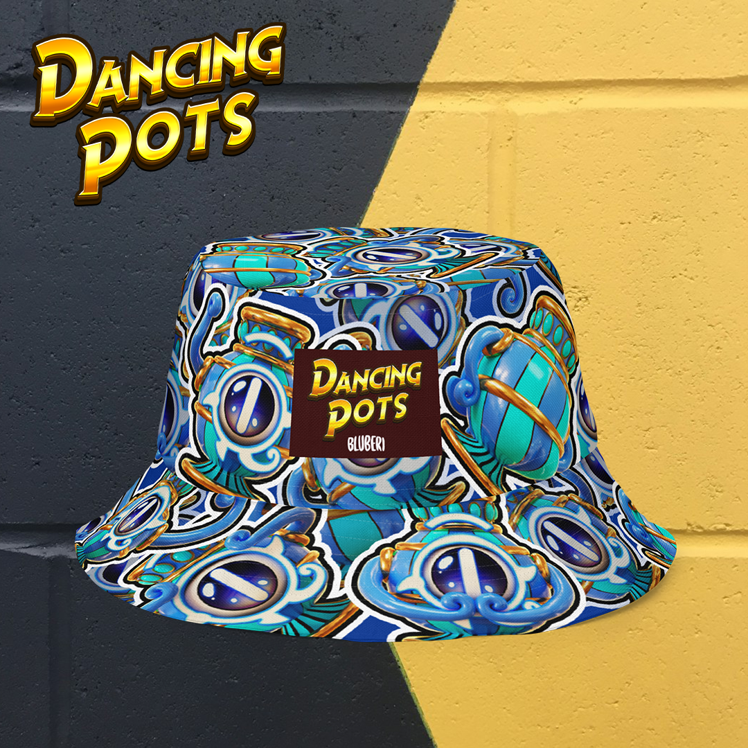 Chapeau de pêche réversible Dancing Pots