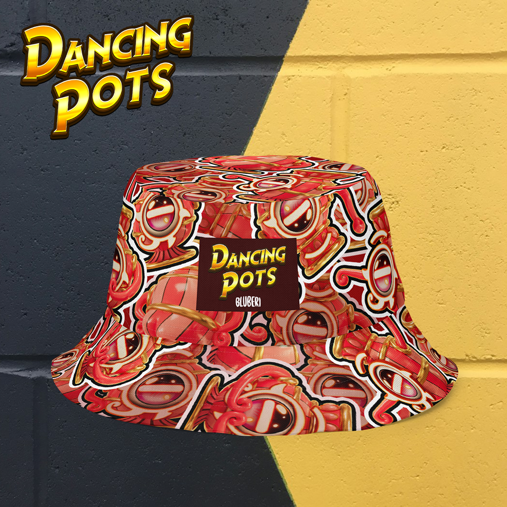 Chapeau de pêche réversible Dancing Pots
