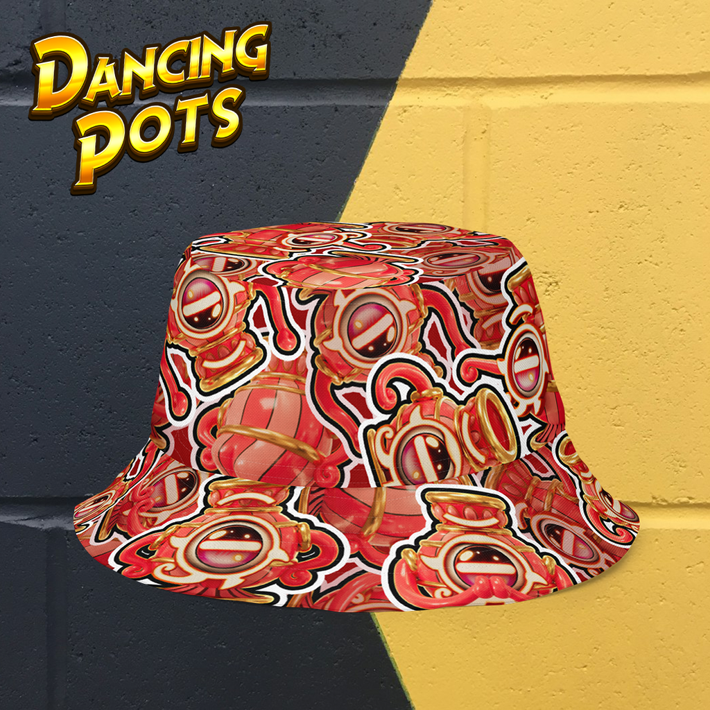 Chapeau de pêche réversible Dancing Pots