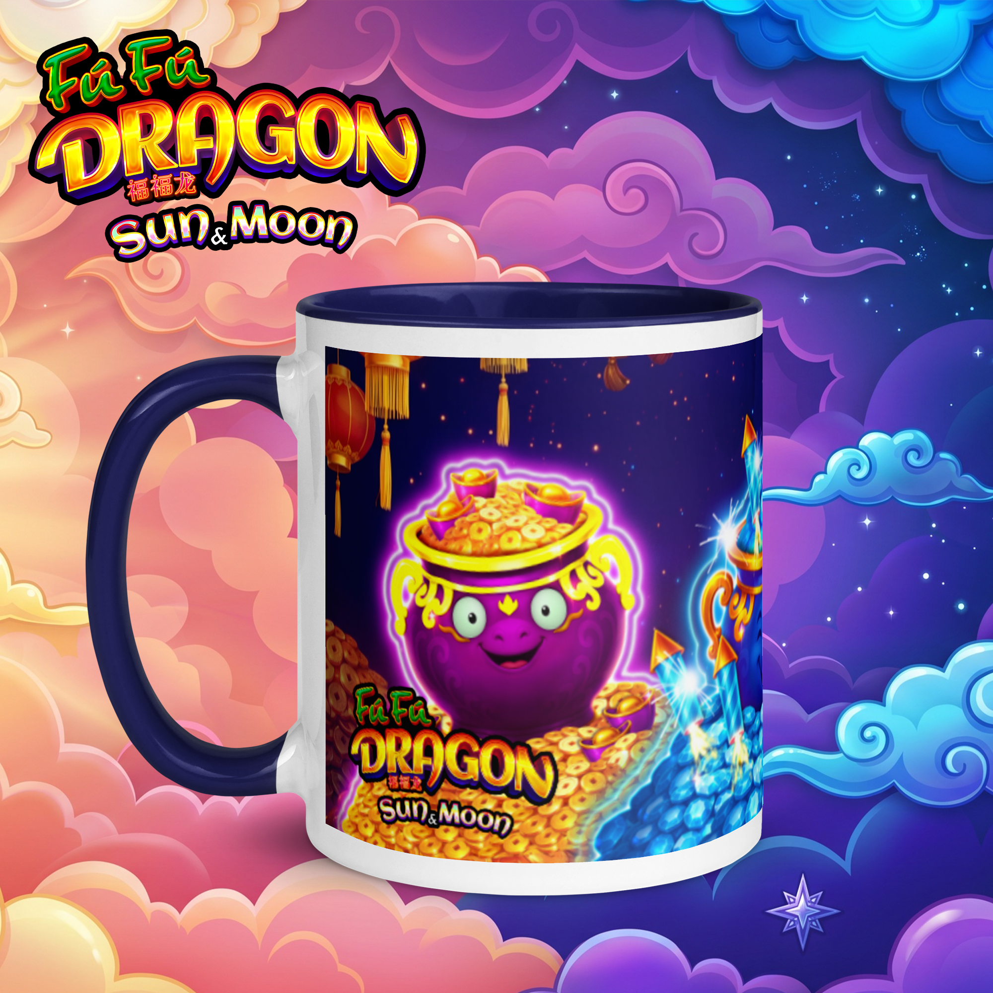 Fú Fú Dragon Pot Filler Mug