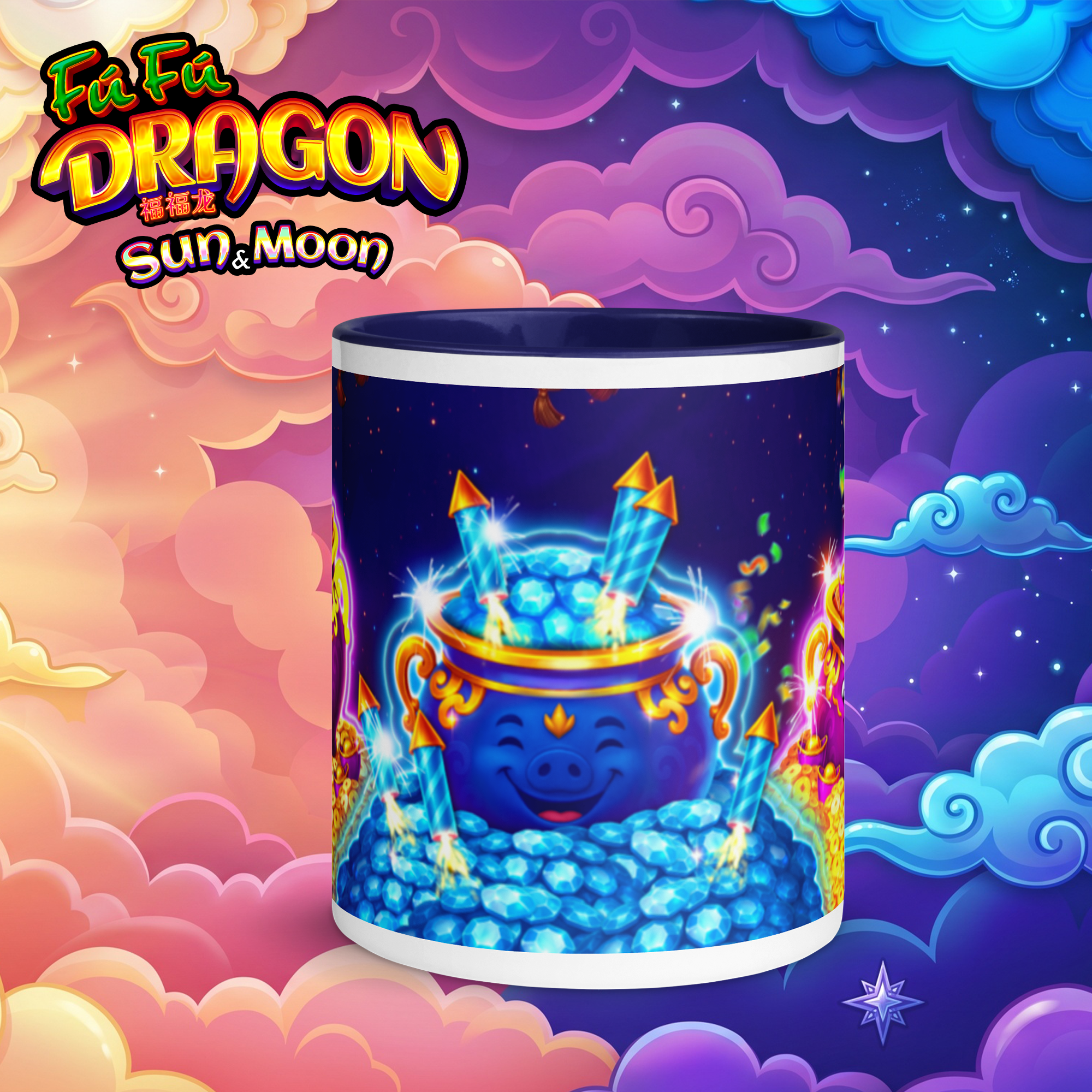 Fú Fú Dragon Pot Filler Mug