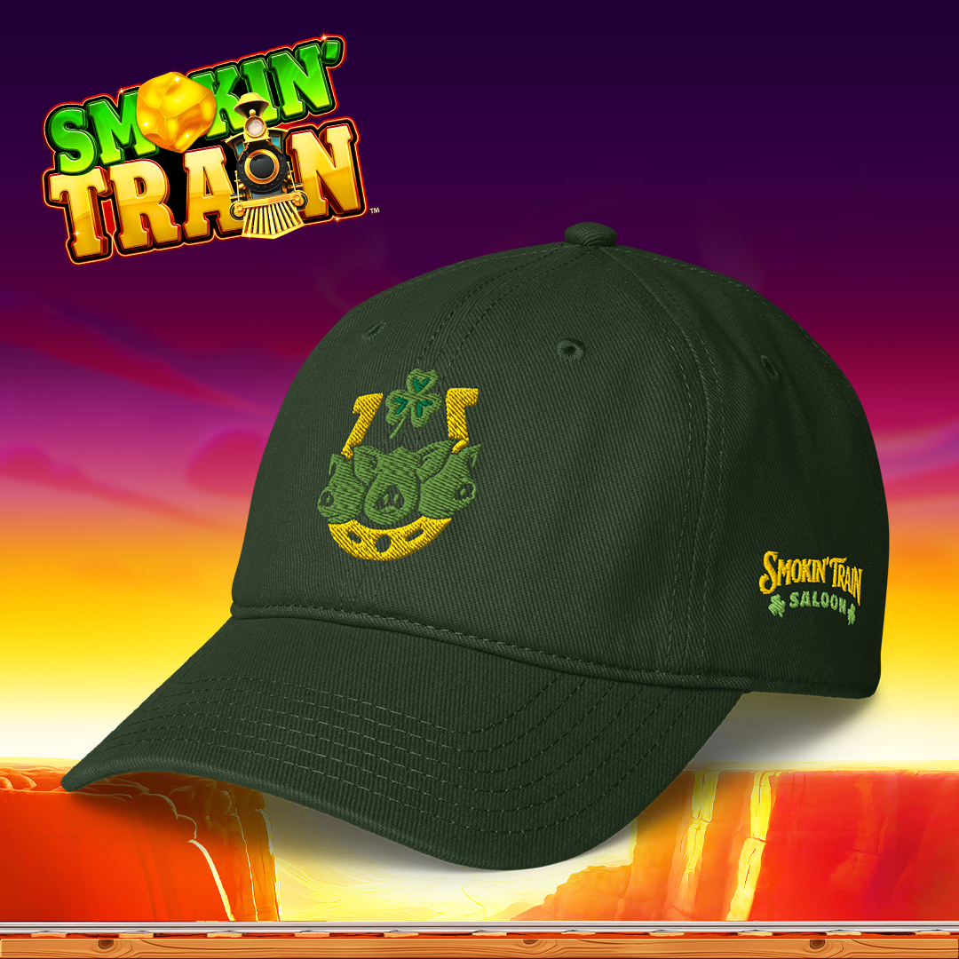 St. Patrick's Smokin' Train Saloon Cap