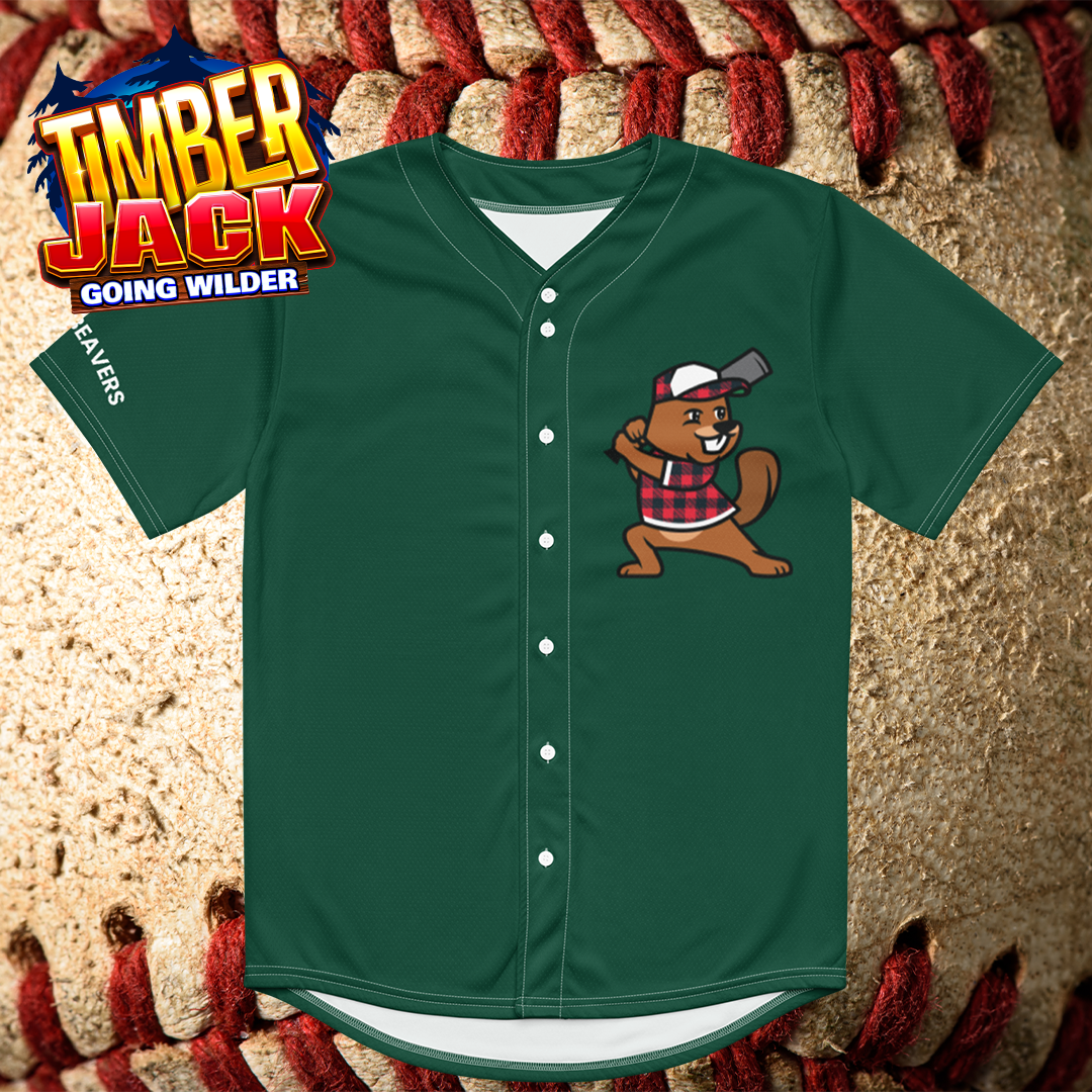 Timber Beavers Recycled Baseball Jersey