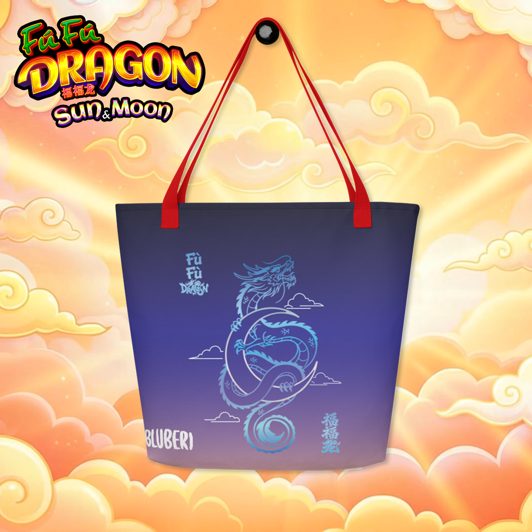 Sac fourre-tout double face Fú Fú Dragon