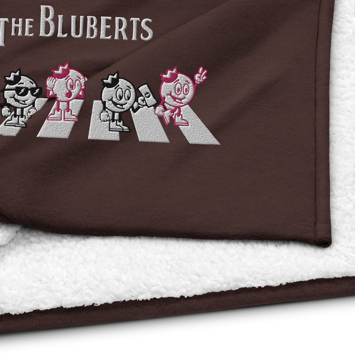 The Bluberts Premium Sherpa Blanket