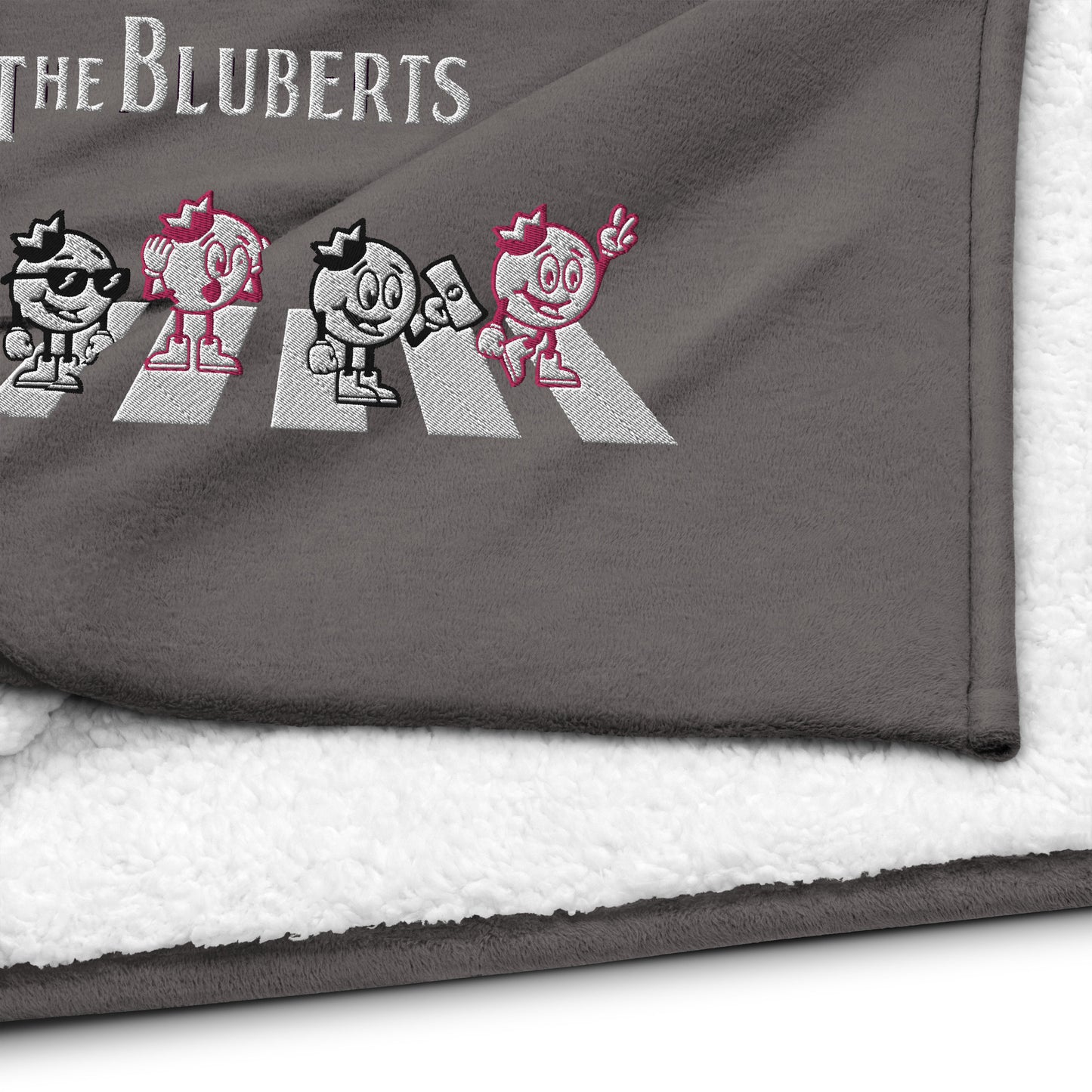 The Bluberts Premium Sherpa Blanket