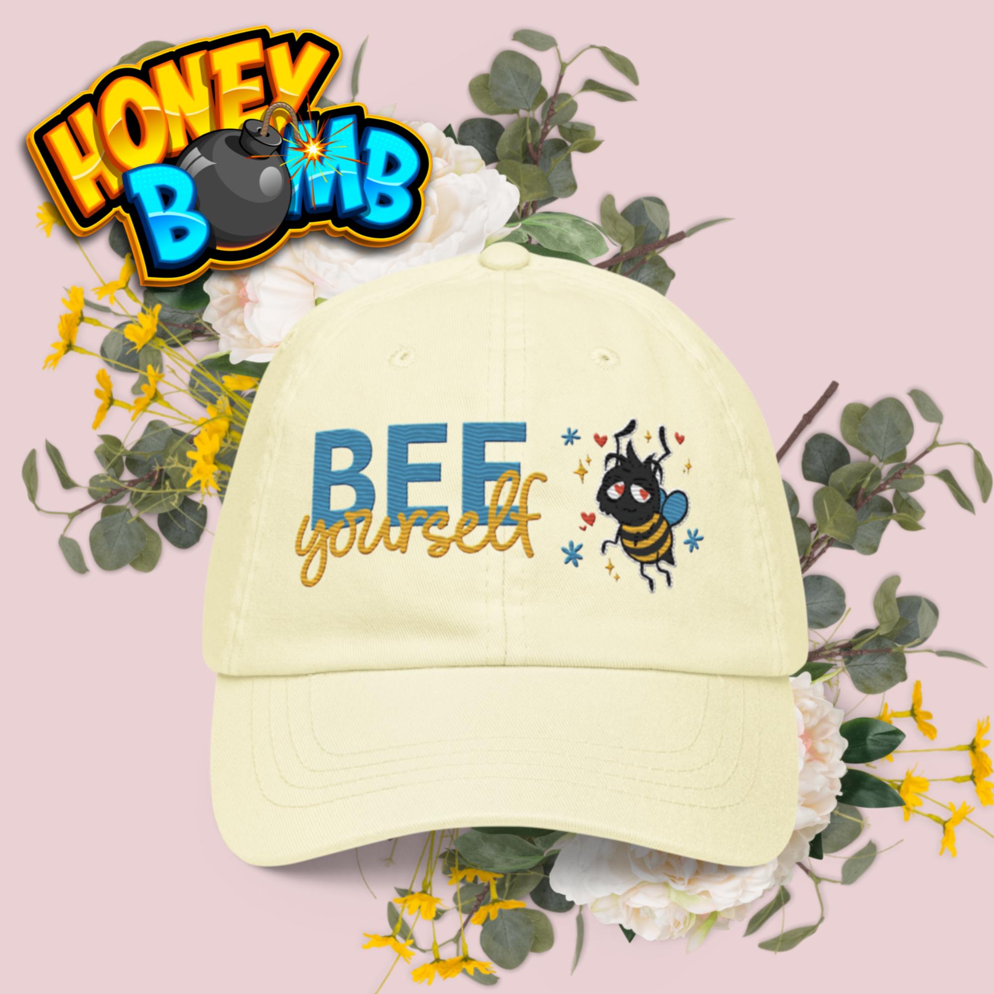 Bee Yourself Dad Hat