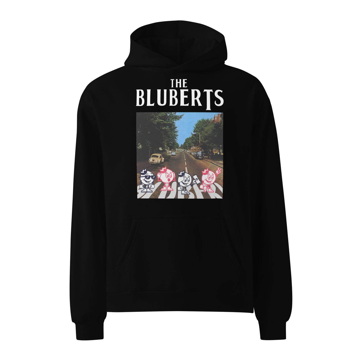 Le sweat à capuche surdimensionné unisexe Bluberts