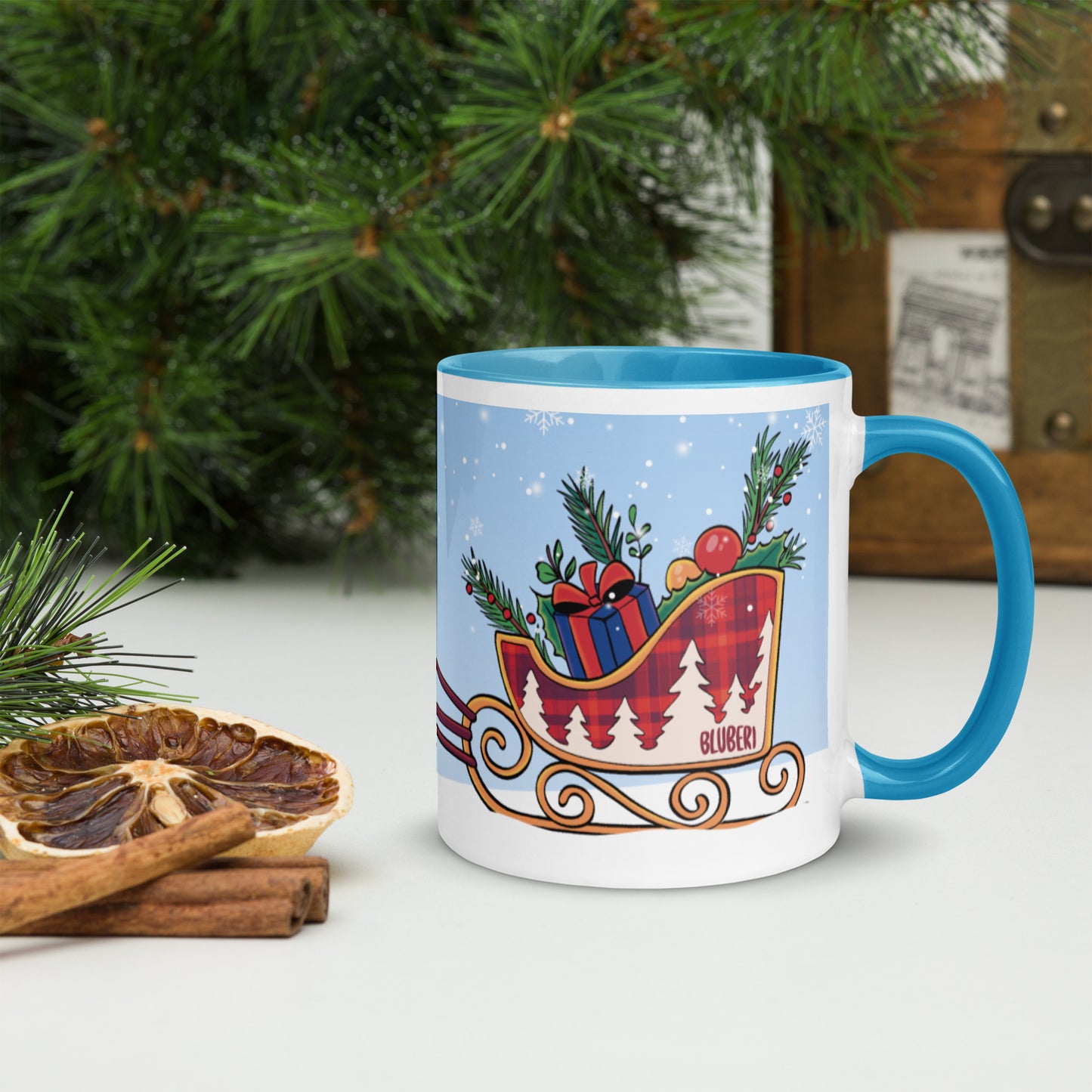 Beaver Sled Timber Jack Mug
