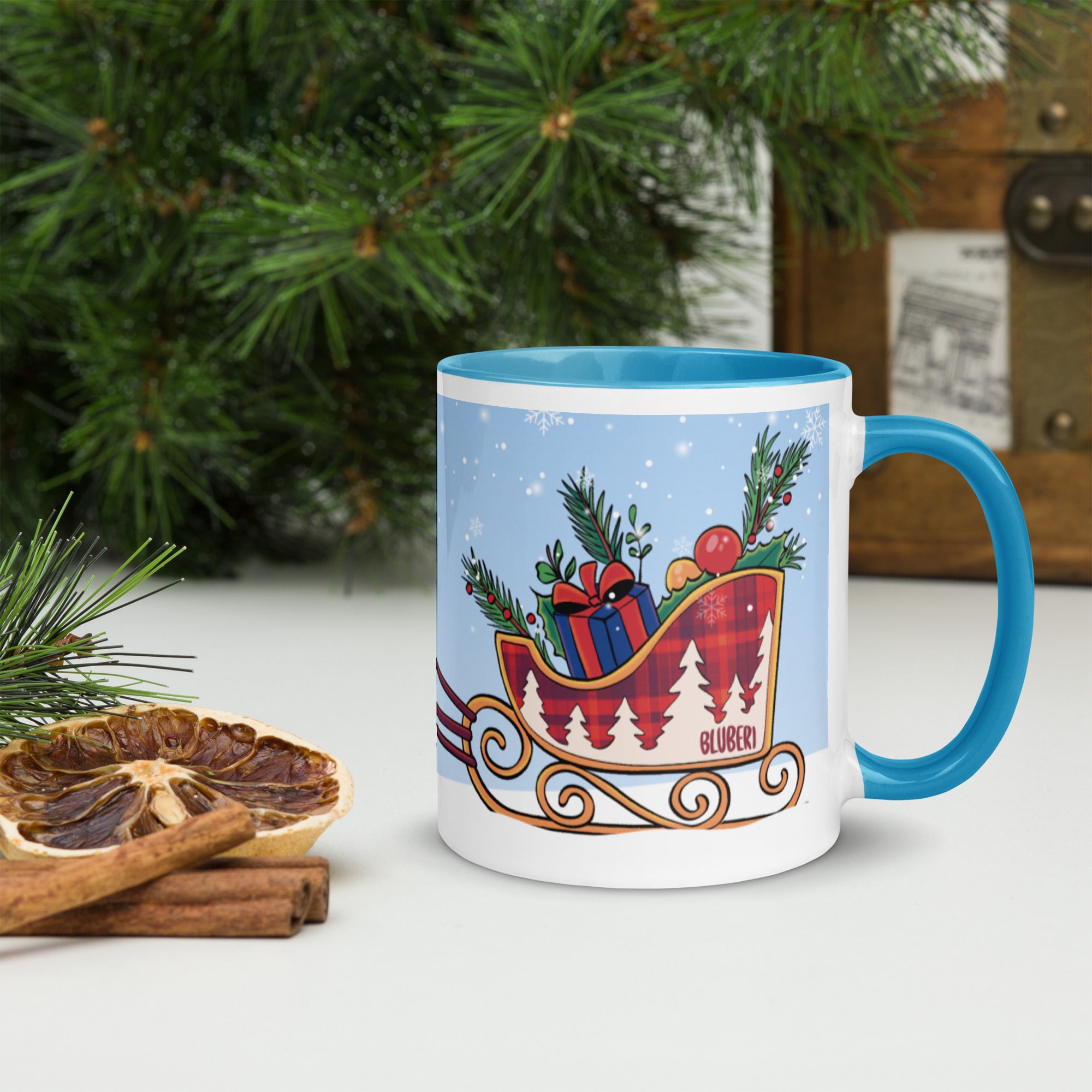 Beaver Sled Timber Jack Mug