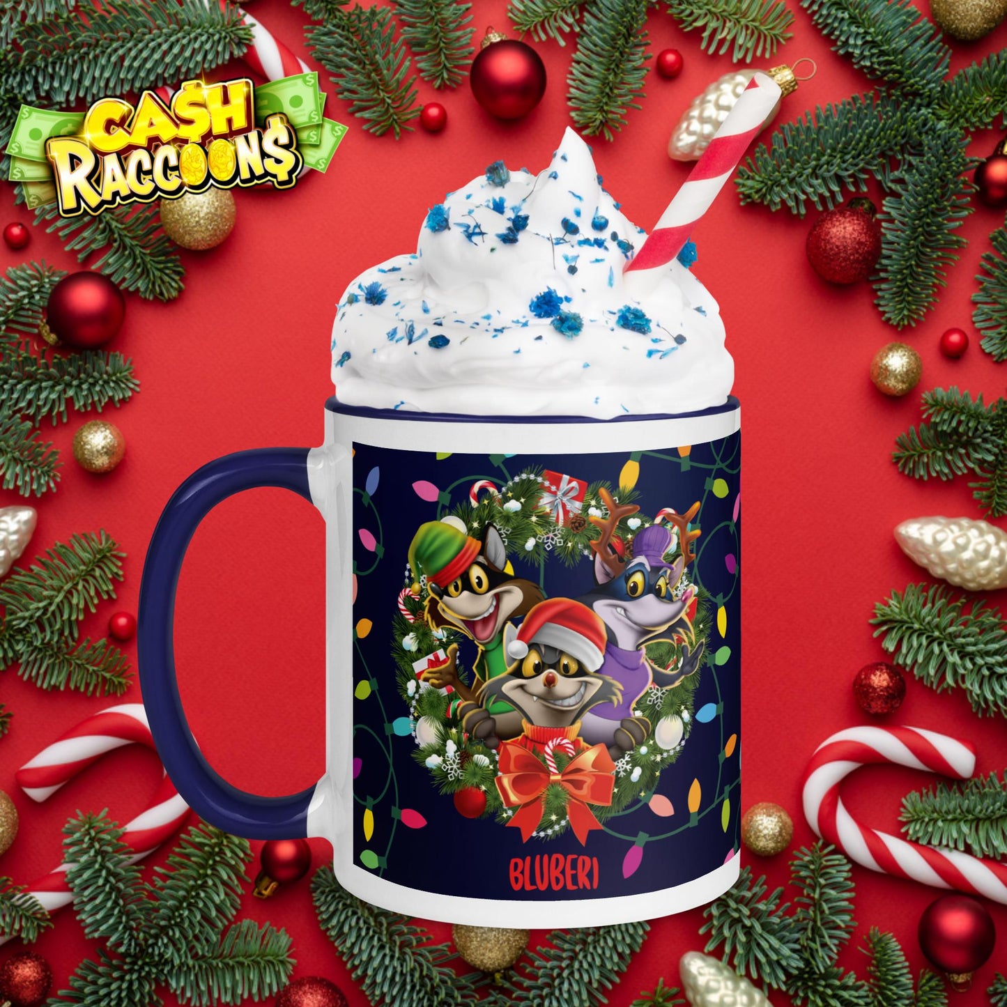 Ya Filthy Animals! Cash Raccoons Mug