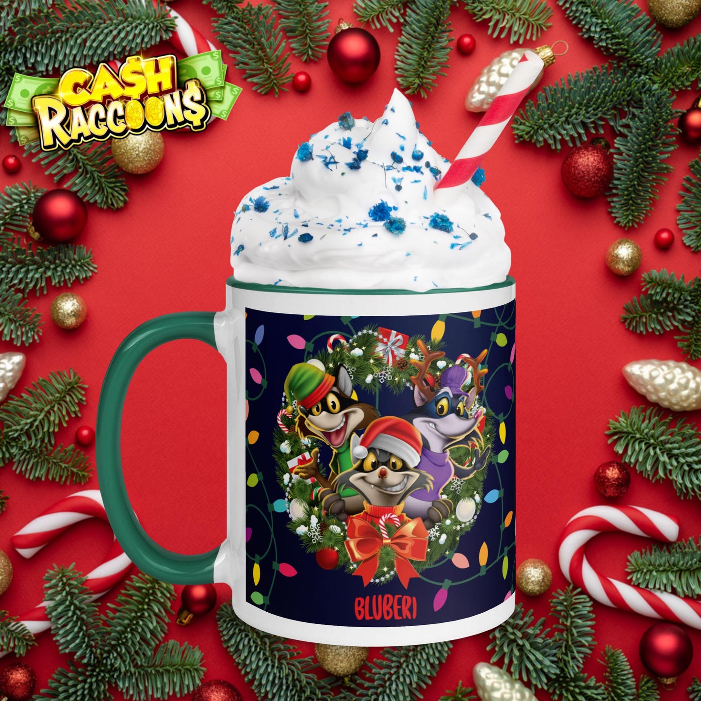 Ya Filthy Animals! Cash Raccoons Mug