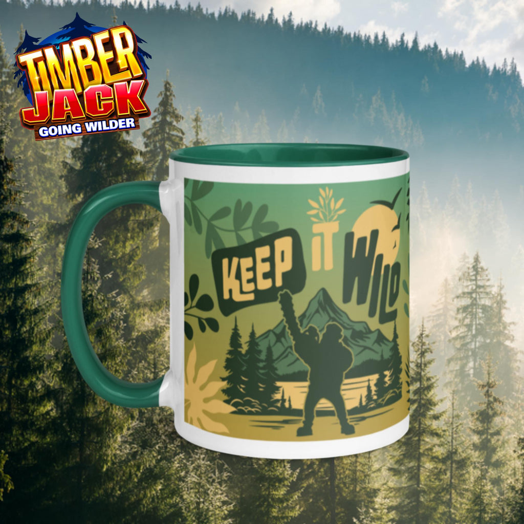 Tasse Timber Jack Wild avec intérieur coloré