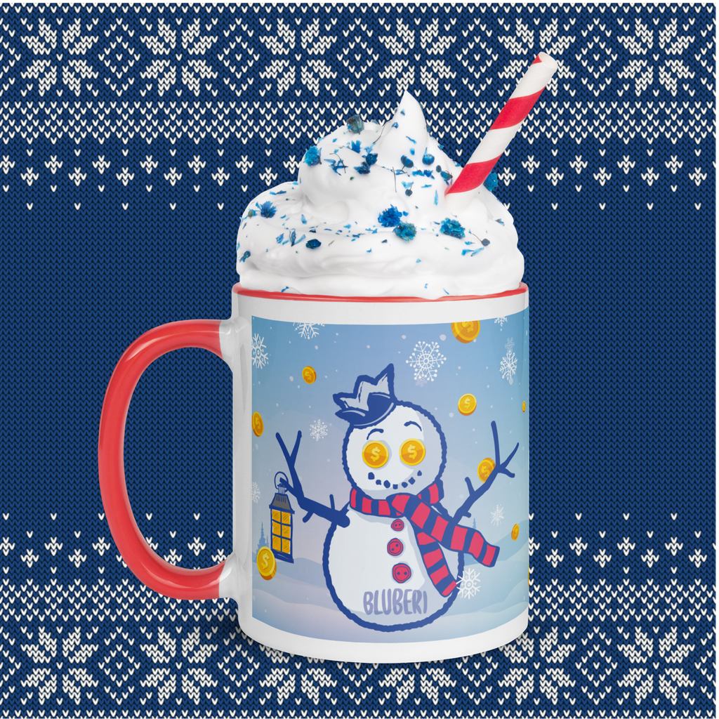Tasse Blubert « Snow Much Money »