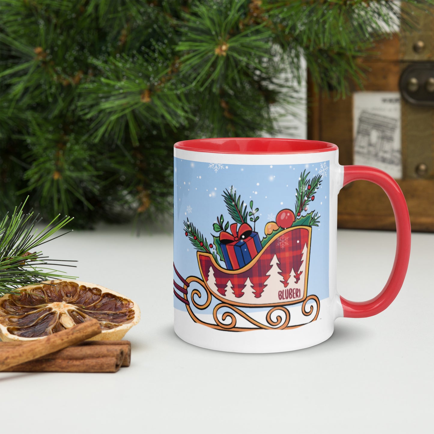 Beaver Sled Timber Jack Mug